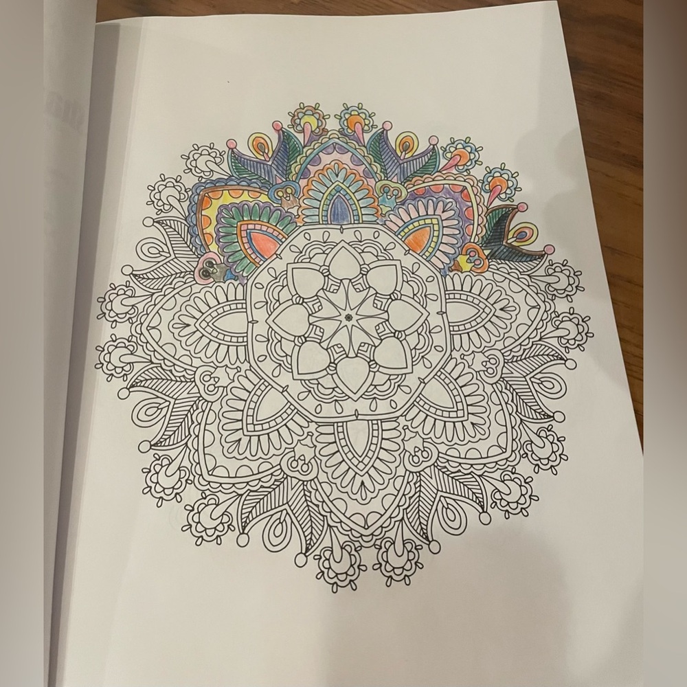 My Masterpiece Mood Enhancing Mandalas Coloring Book - Picture 3 of 3
